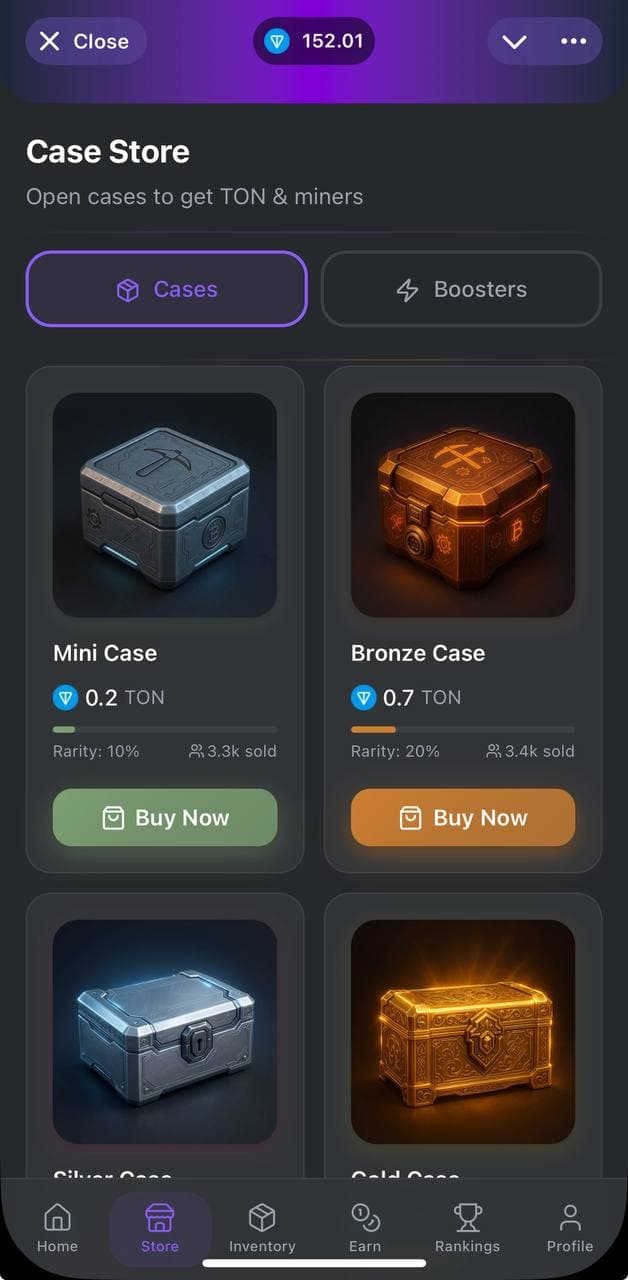 Store screenshot showing CaseX app interface